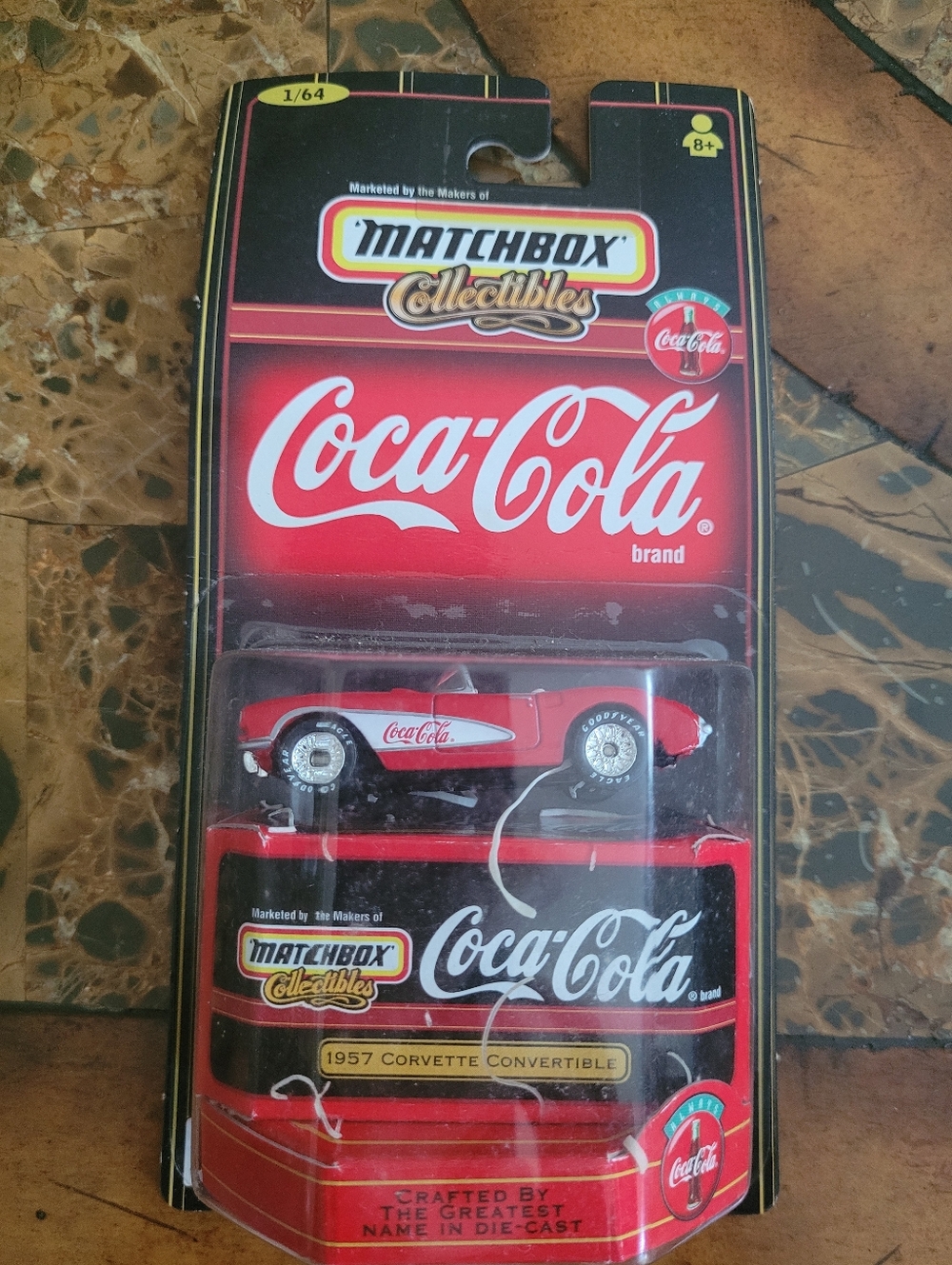 Matchbox Collectibles Coca-Cola Red 1957 Corvette Convertible Toy